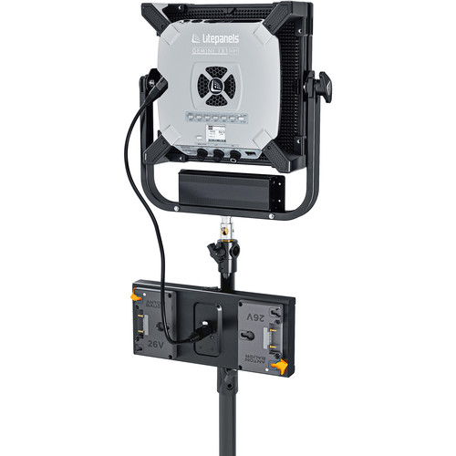 26V Two Position Lighting Bracket Gold Mount Plus 8075-0255