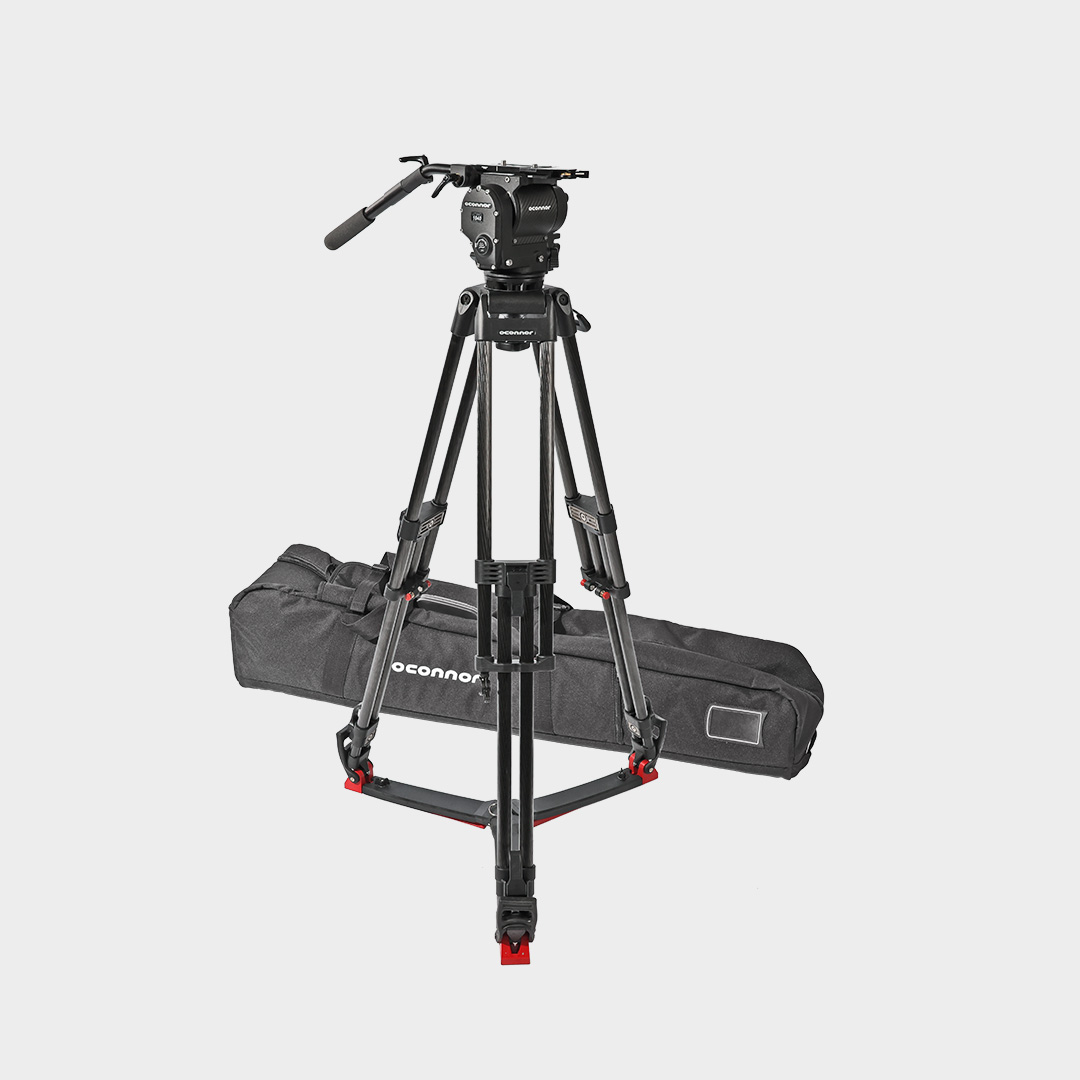 1040 Fluid Head & 30L Tripod with Floor Spreader