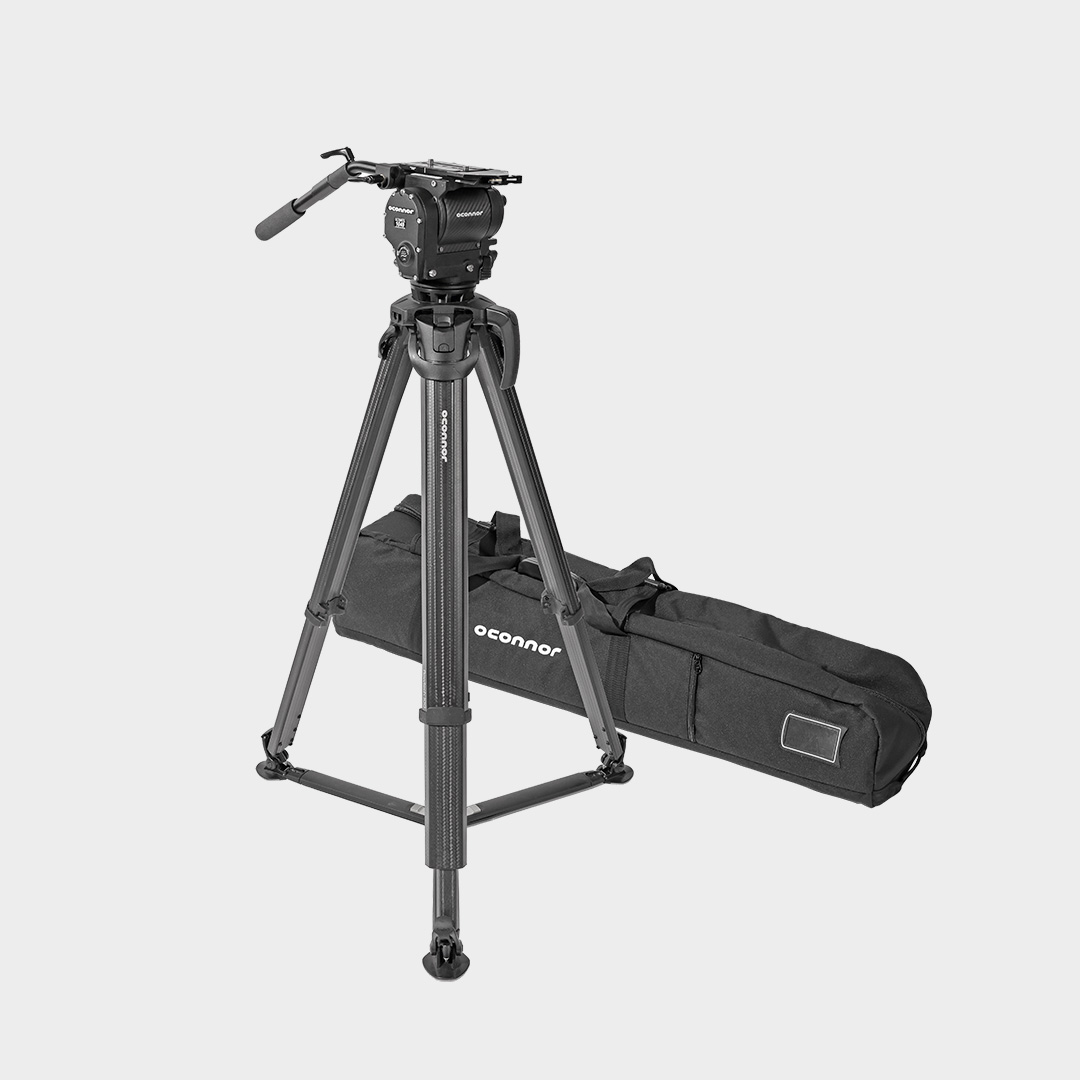 1040 Fluid Head & flowtech100 Tripod with Floor Spreader