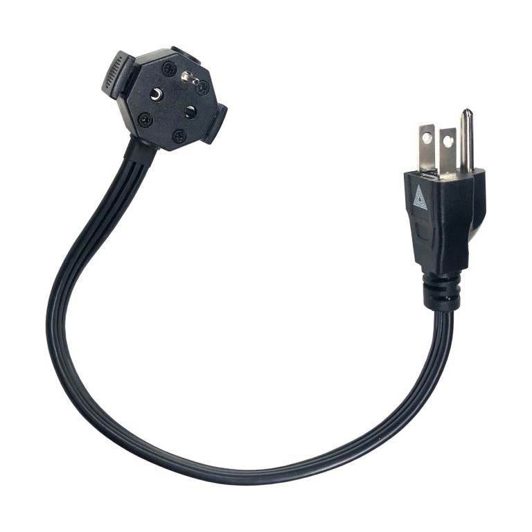 QTP3 GROUNDED TRI-PIN POWER CORD